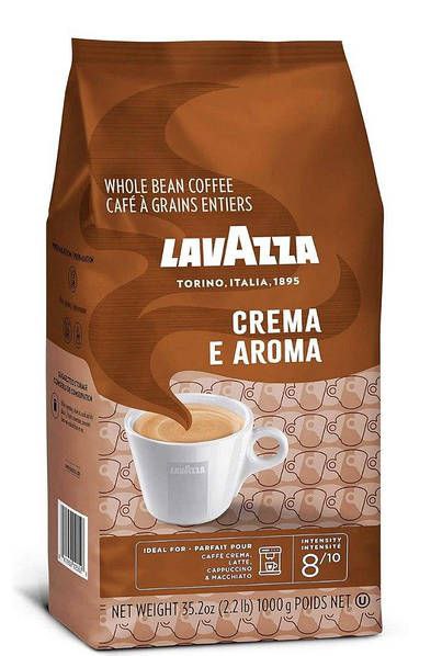 Кава в зернах Lavazza Crema e Aroma Brown Export 1кг